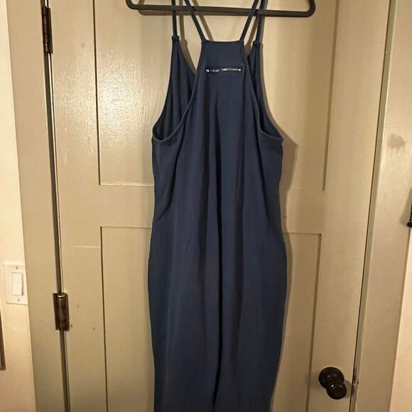 Automet Navy Blue Jumpsuit Women Size M - Picture 2 of 6